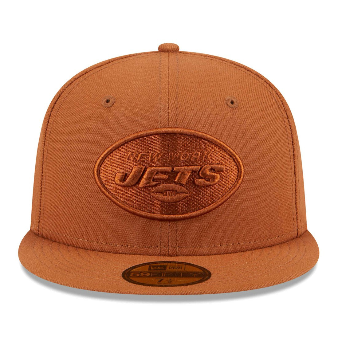 New York Jets New Era Color Pack 59FIFTY Fitted Hat - Brown Hats