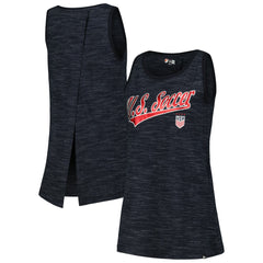 USWNT 5th & Ocean by New Era Women's Athletic Cross Back Tank Top Navy - New Era online