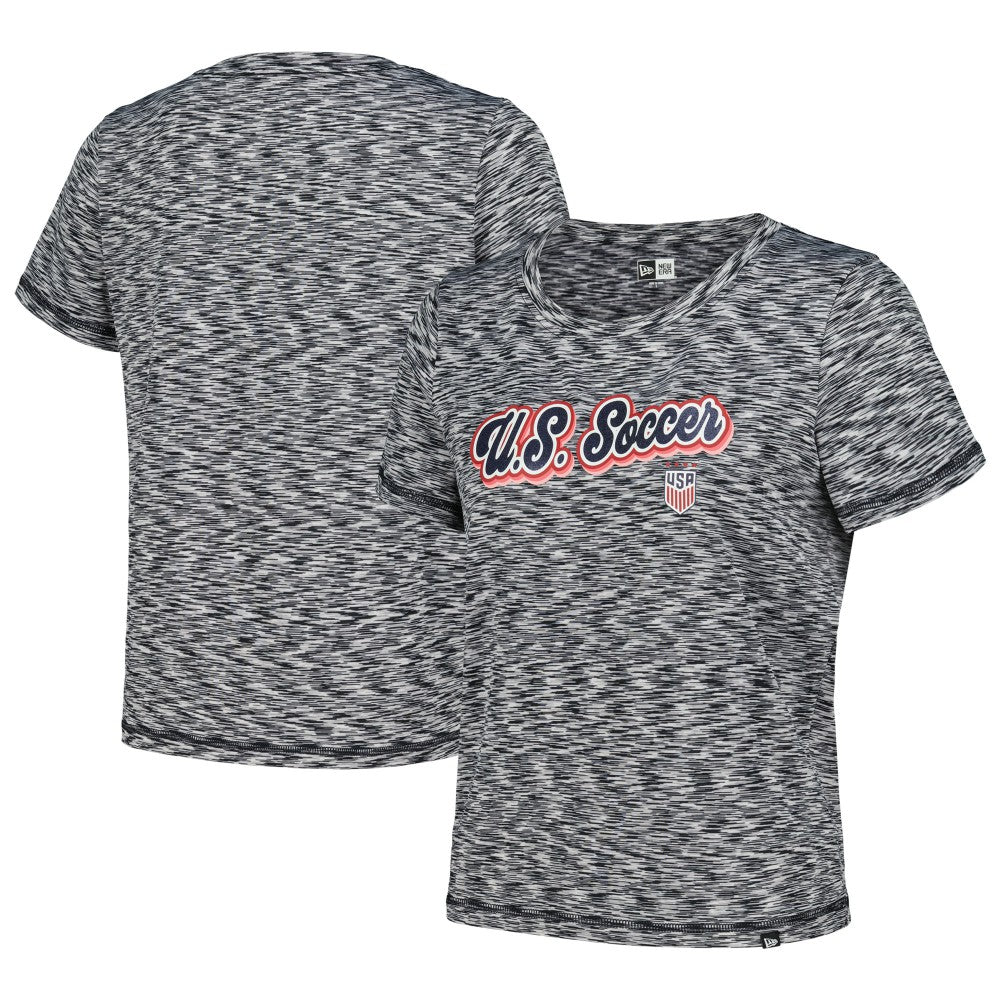 USWNT 5th & Ocean by New Era Women's Athletic T-Shirt Navy - New Era