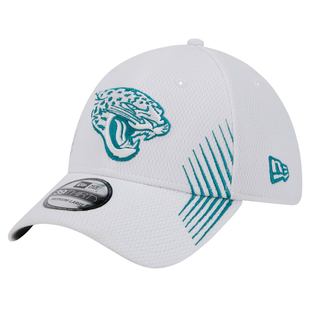 Jacksonville Jaguars New Era Active 39THIRTY Flex Hat - White Hats