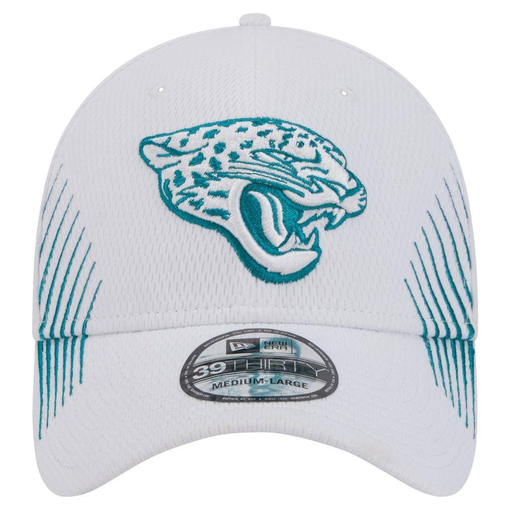 Jacksonville Jaguars New Era Active 39THIRTY Flex Hat - White Hats