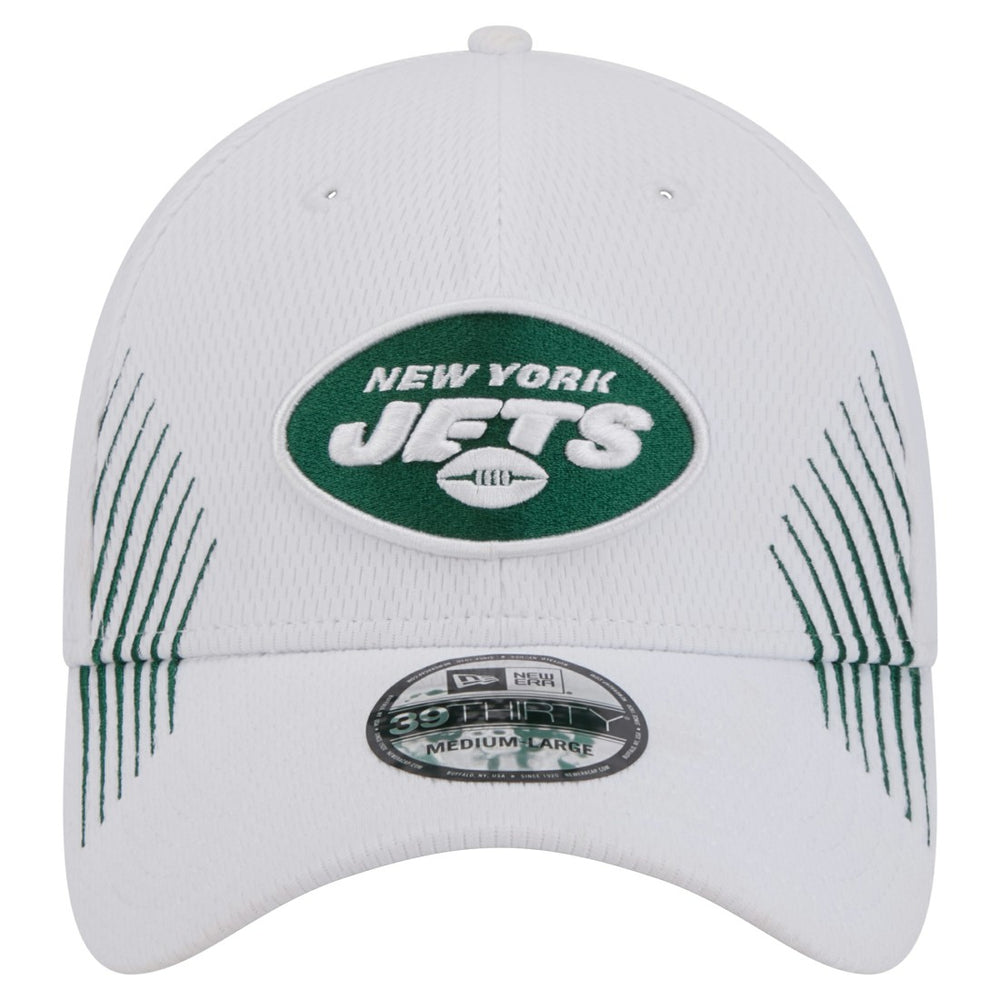 New York Jets New Era Active 39THIRTY Flex Hat - White Hats
