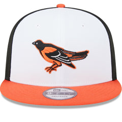 Baltimore Orioles New Era 2024 Batting Practice 9FIFTY Snapback Hat - White Hats