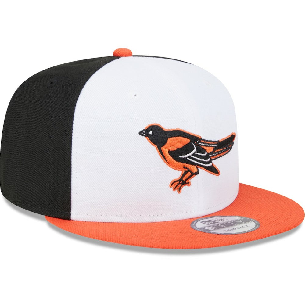 Baltimore Orioles New Era 2024 Batting Practice 9FIFTY Snapback Hat - White Hats