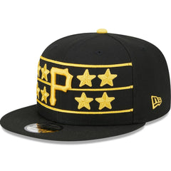 Pittsburgh Pirates New Era 2024 Batting Practice 9FIFTY Snapback Hat - Black Hats