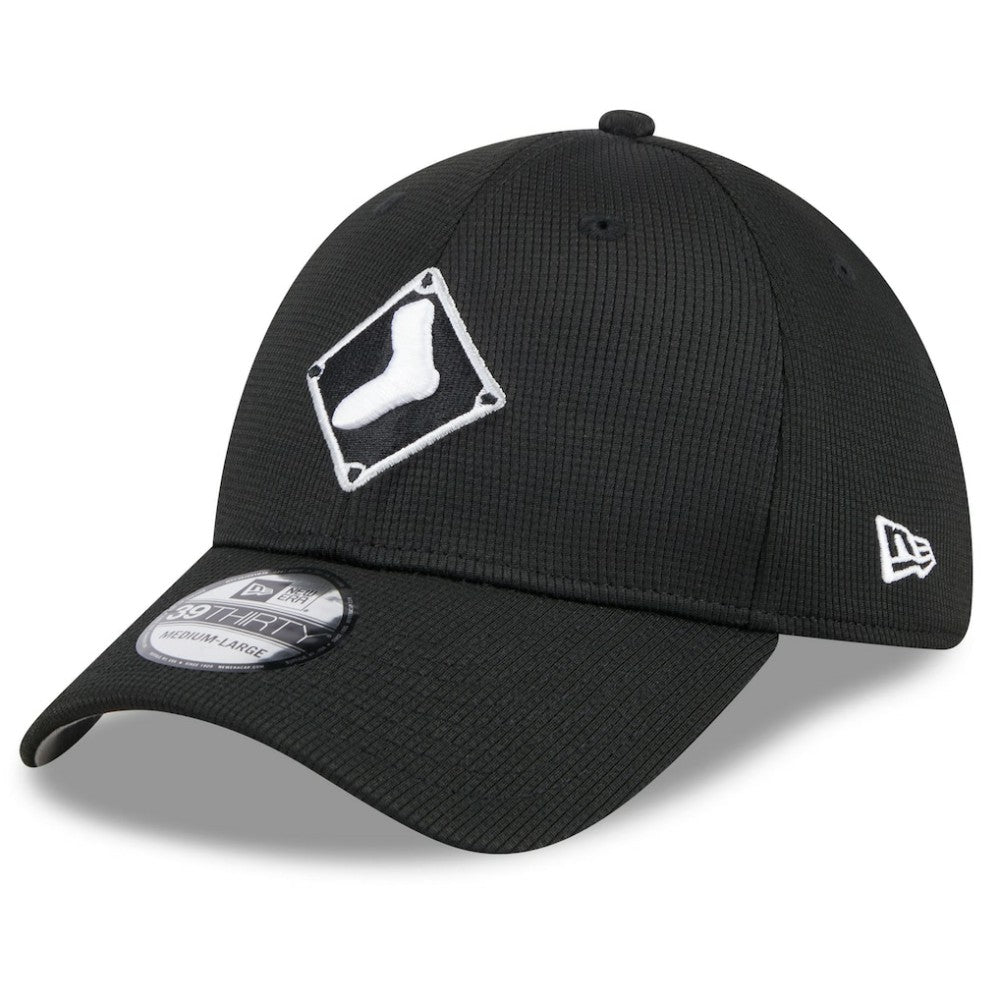 Chicago White Sox New Era 2025 Batting Practice 39THIRTY Flex Hat - Black Hats