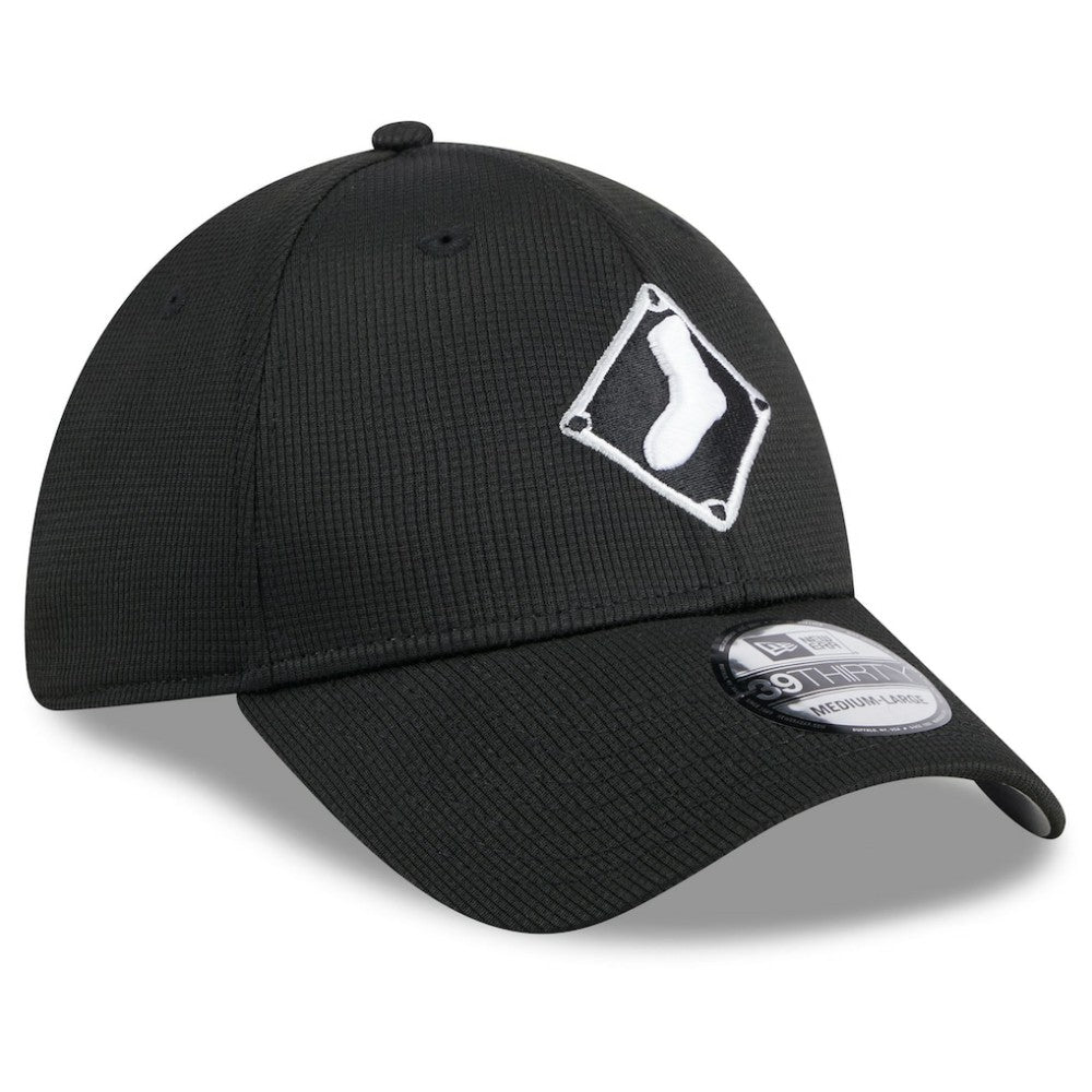Chicago White Sox New Era 2025 Batting Practice 39THIRTY Flex Hat - Black Hats
