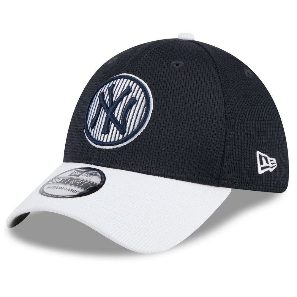 New York Yankees New Era 2025 Batting Practice 39THIRTY Flex Hat - Navy Hats