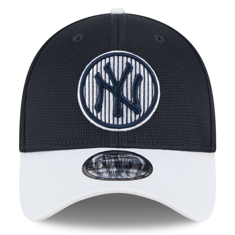 New York Yankees New Era 2025 Batting Practice 39THIRTY Flex Hat - Navy Hats