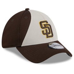 San Diego Padres New Era 2025 Batting Practice 39THIRTY Flex Hat - Brown Hats