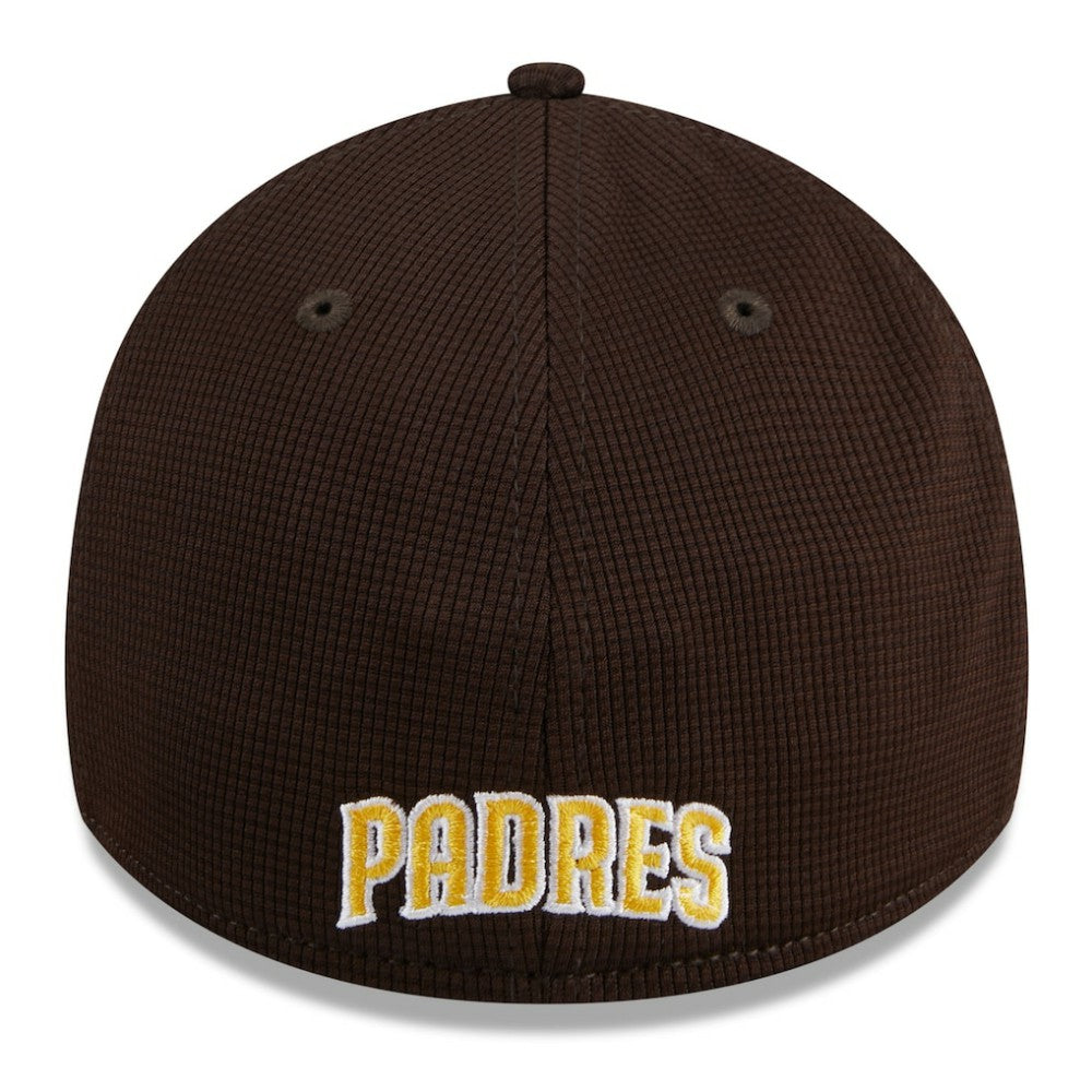 San Diego Padres New Era 2025 Batting Practice 39THIRTY Flex Hat - Brown Hats