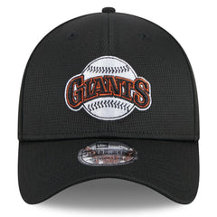 San Francisco Giants New Era 2025 Batting Practice 39THIRTY Flex Hat - Black Hats
