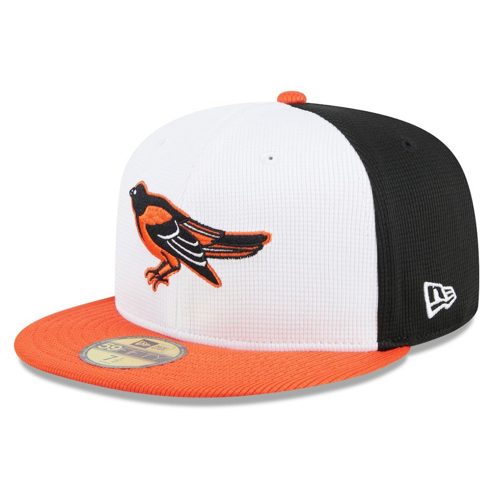 Baltimore Orioles New Era 2025 Batting Practice 59FIFTY Fitted Hat - White Hats