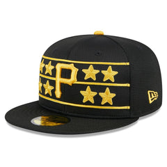 Pittsburgh Pirates New Era 2025 Batting Practice 59FIFTY Fitted Hat - Black Hats