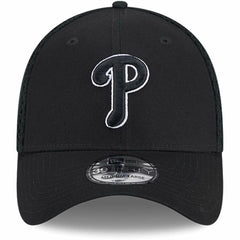 Philadelphia Phillies New Era Neo 39THIRTY Flex Hat - Black/White Hats