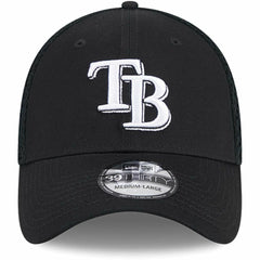 Tampa Bay Rays New Era Neo 39THIRTY Flex Hat - Black/White Hats