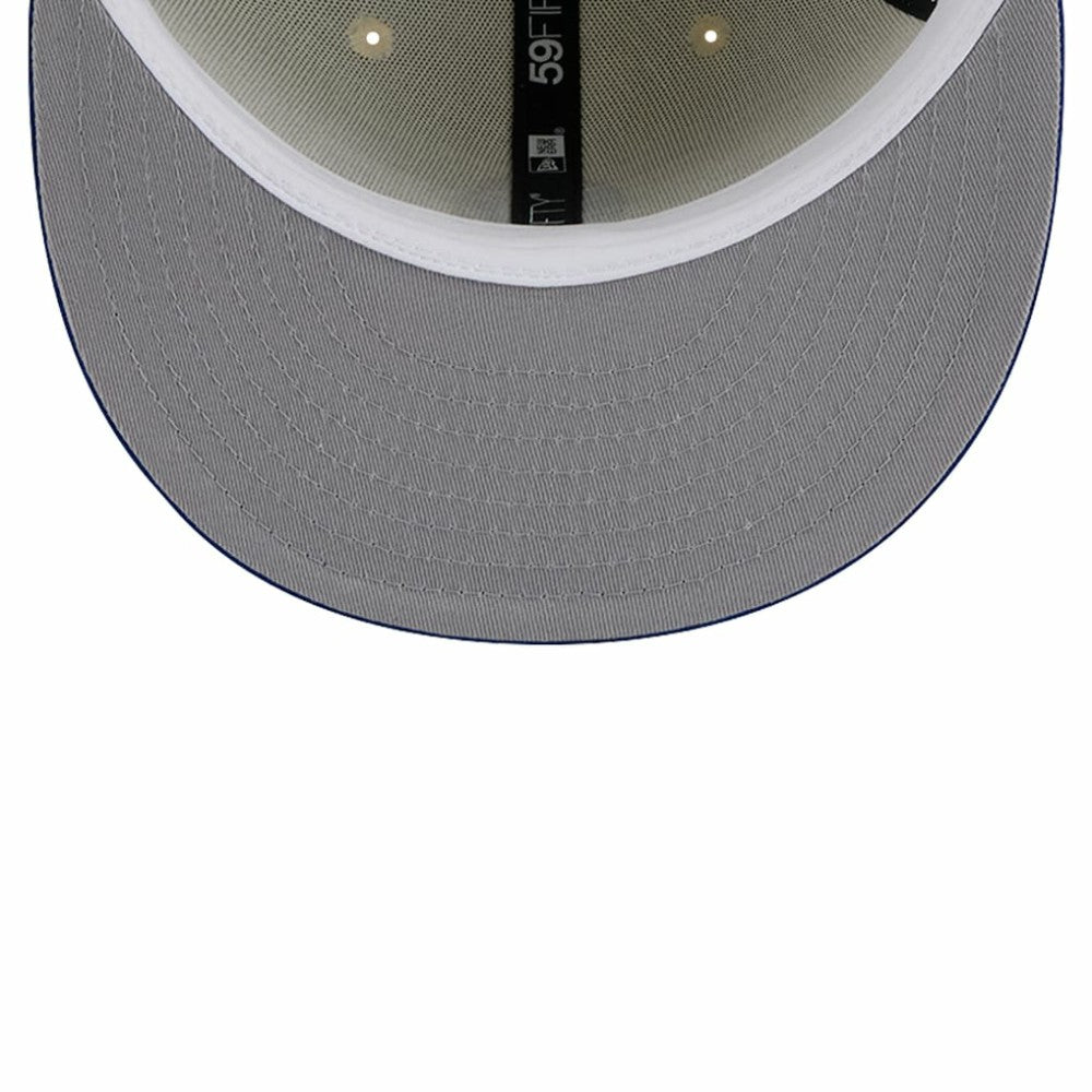 Atlanta Braves New Era Cooperstown Collection Alternate Chrome 59FIFTY Fitted Hat - Cream Hats