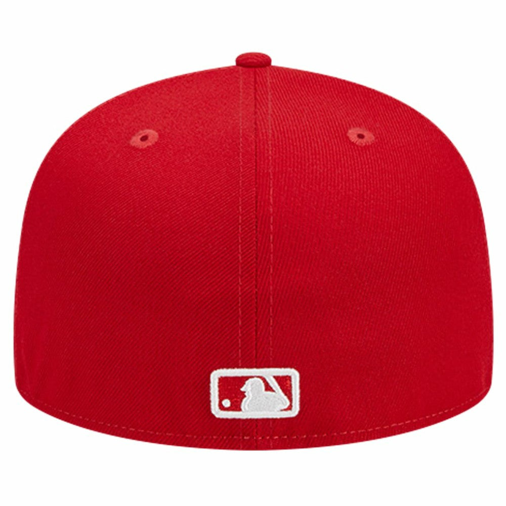 St. Louis Cardinals New Era Logo 59FIFTY Fitted Hat - Red Hats