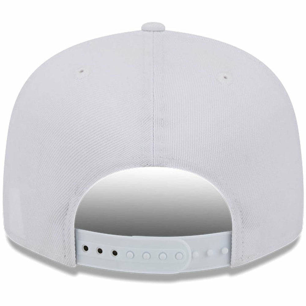 Miami Dolphins New Era Main White on White 9FIFTY Snapback Hat