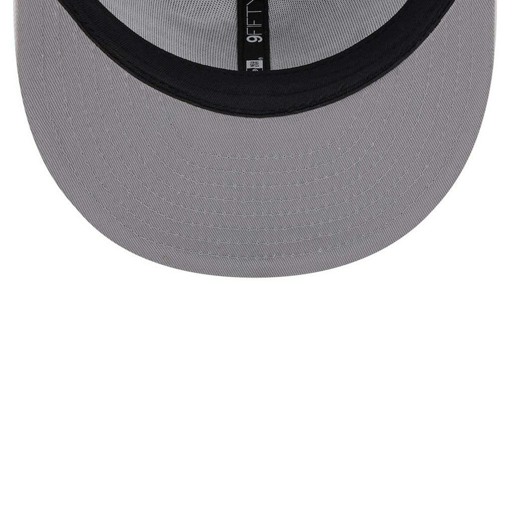 Miami Dolphins New Era Main White on White 9FIFTY Snapback Hat