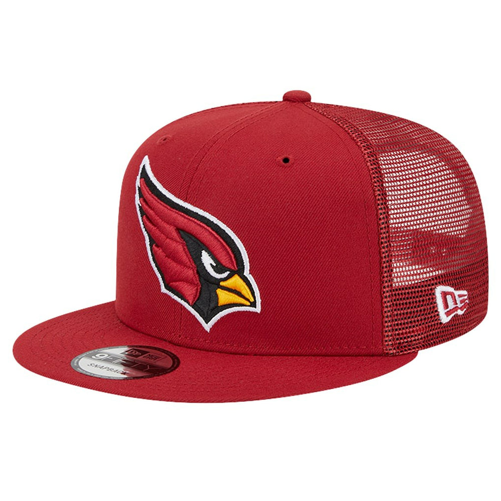 Arizona Cardinals New Era Main Trucker 9FIFTY Snapback Hat - Cardinal Hats