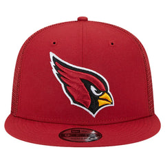 Arizona Cardinals New Era Main Trucker 9FIFTY Snapback Hat - Cardinal Hats