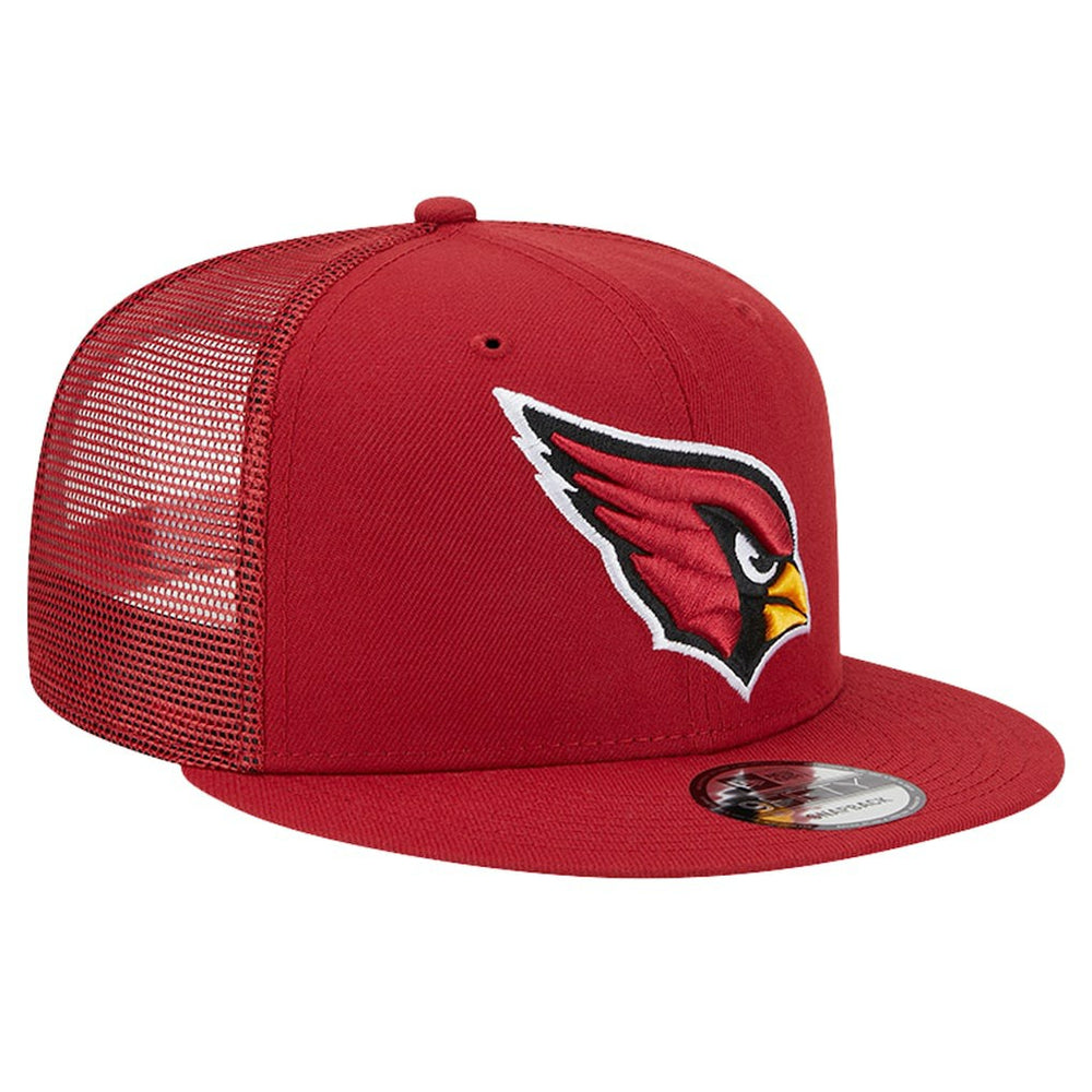 Arizona Cardinals New Era Main Trucker 9FIFTY Snapback Hat - Cardinal Hats