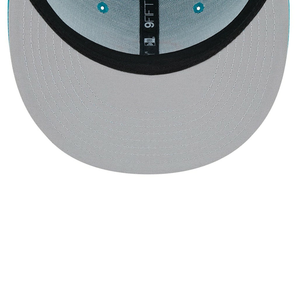 Miami Dolphins New Era Main Trucker 9FIFTY Snapback Hat - Aqua Hats