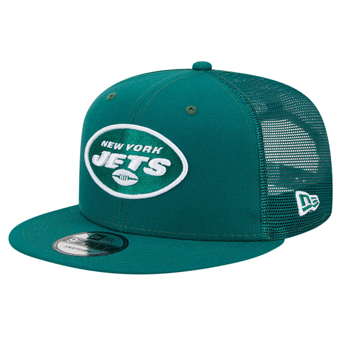 New York Jets New Era Main Trucker 9FIFTY Snapback Hat - Green Hats