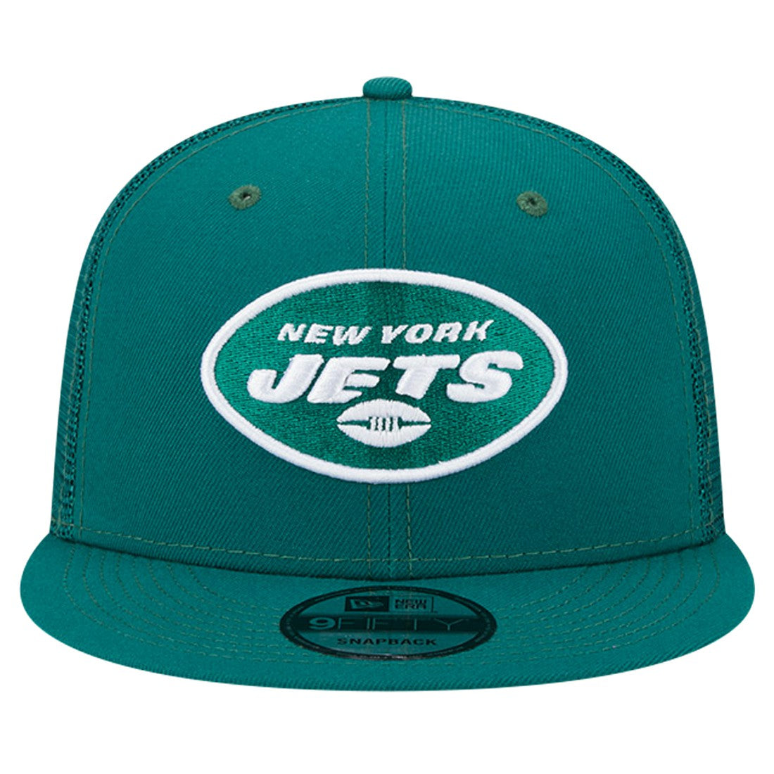 New York Jets New Era Main Trucker 9FIFTY Snapback Hat - Green Hats