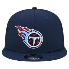 Tennessee Titans New Era Main Trucker 9FIFTY Snapback Hat - Navy Hats