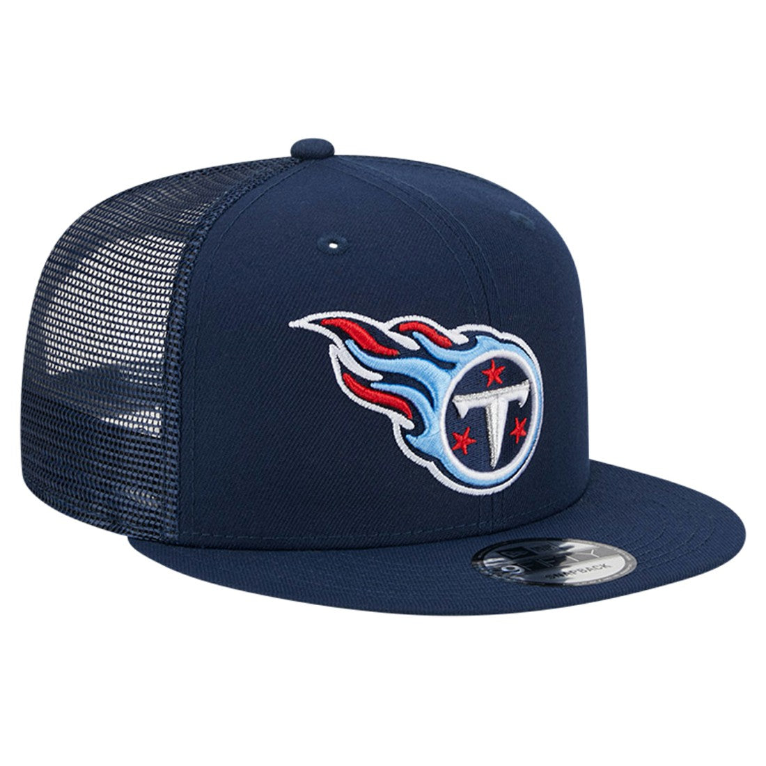 Tennessee Titans New Era Main Trucker 9FIFTY Snapback Hat - Navy Hats