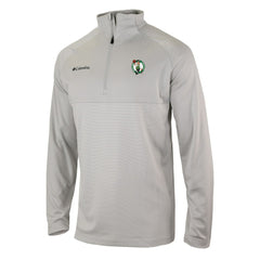 Boston Celtics Omni-Wick Rockin' It Quarter-Zip Pullover Top Heather Gray - Columbia outlet