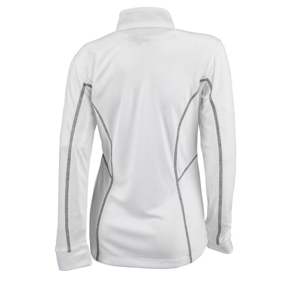 Boston Celtics Women's Omni-Wick Shotgun Quarter-Zip Pullover Top White - Columbia