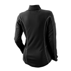 Milwaukee Bucks Women's Omni-Wick Shotgun Quarter-Zip Pullover Top Black - Columbia