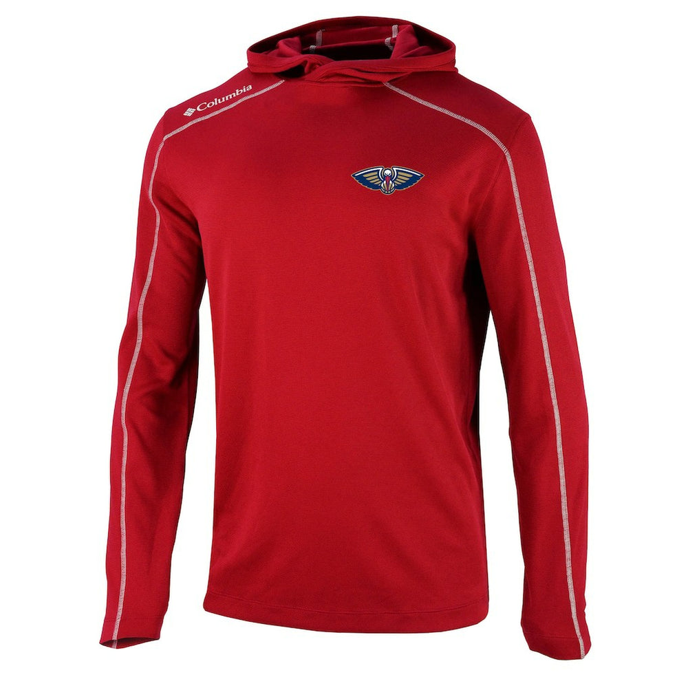 New Orleans Pelicans Shotgun Pullover Hoodie Red - Columbia