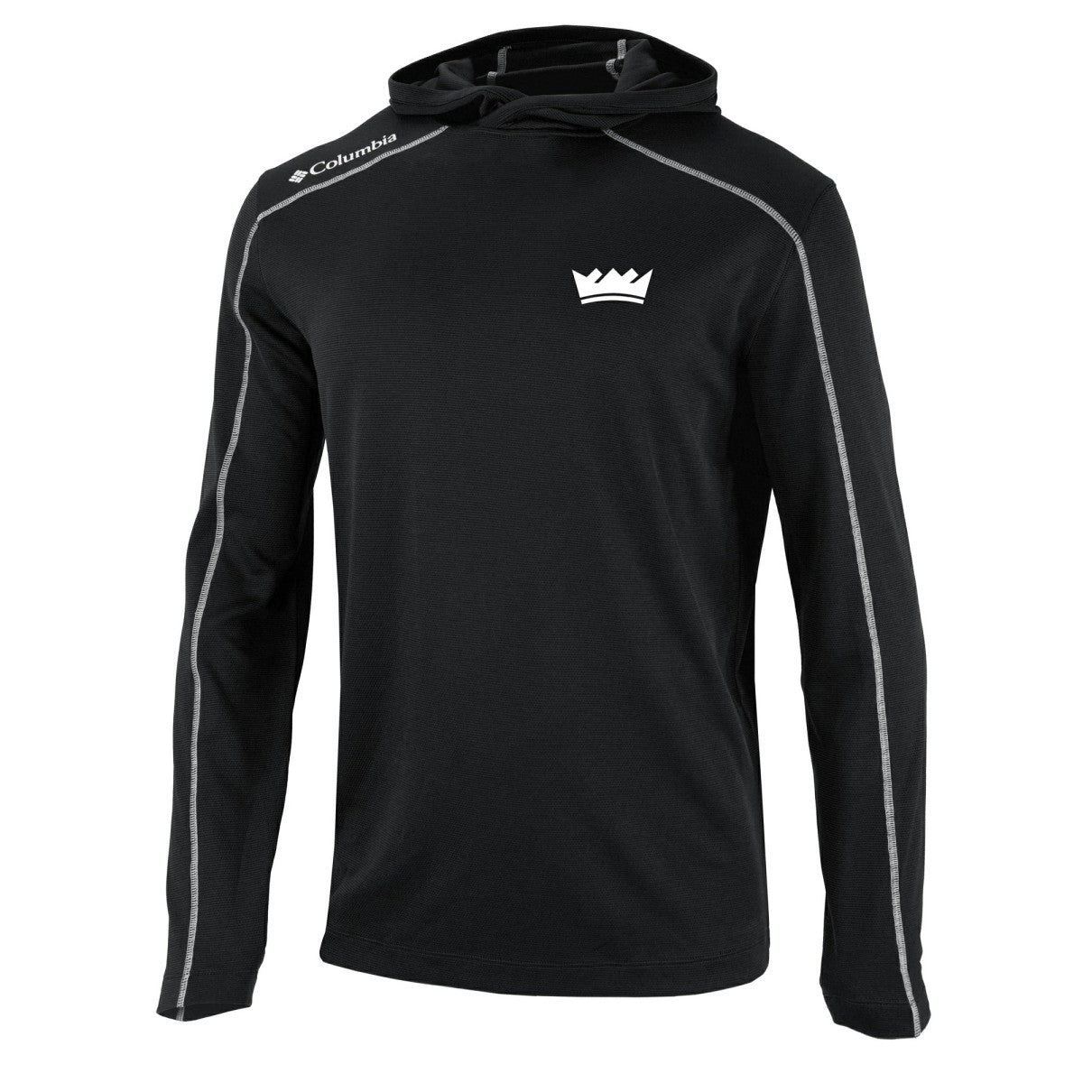 Sacramento Kings Shotgun Pullover Hoodie Black - Columbia