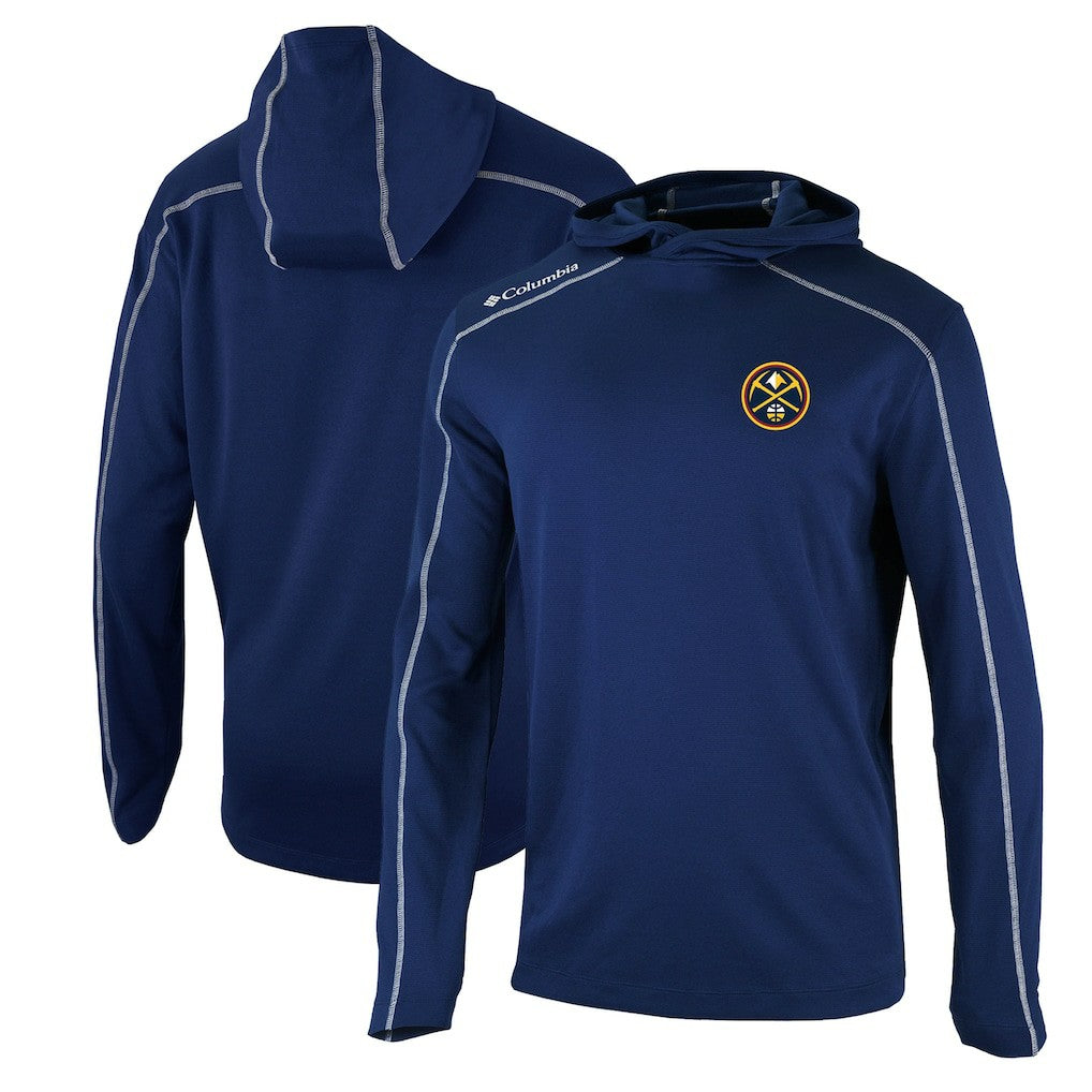Denver Nuggets Shotgun Pullover Hoodie Navy - Columbia