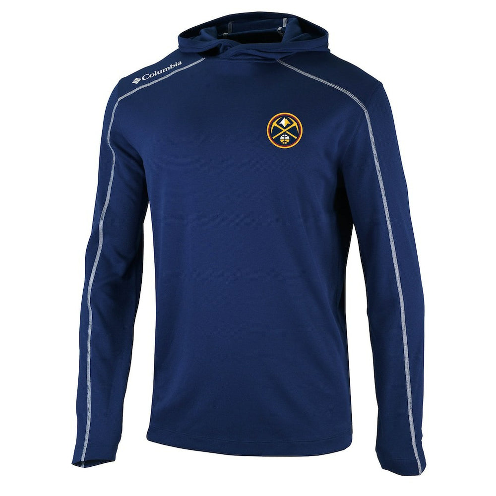 Denver Nuggets Shotgun Pullover Hoodie Navy - Columbia