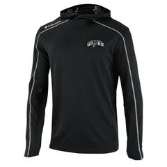 San Antonio Spurs Shotgun Pullover Hoodie Black - Columbia