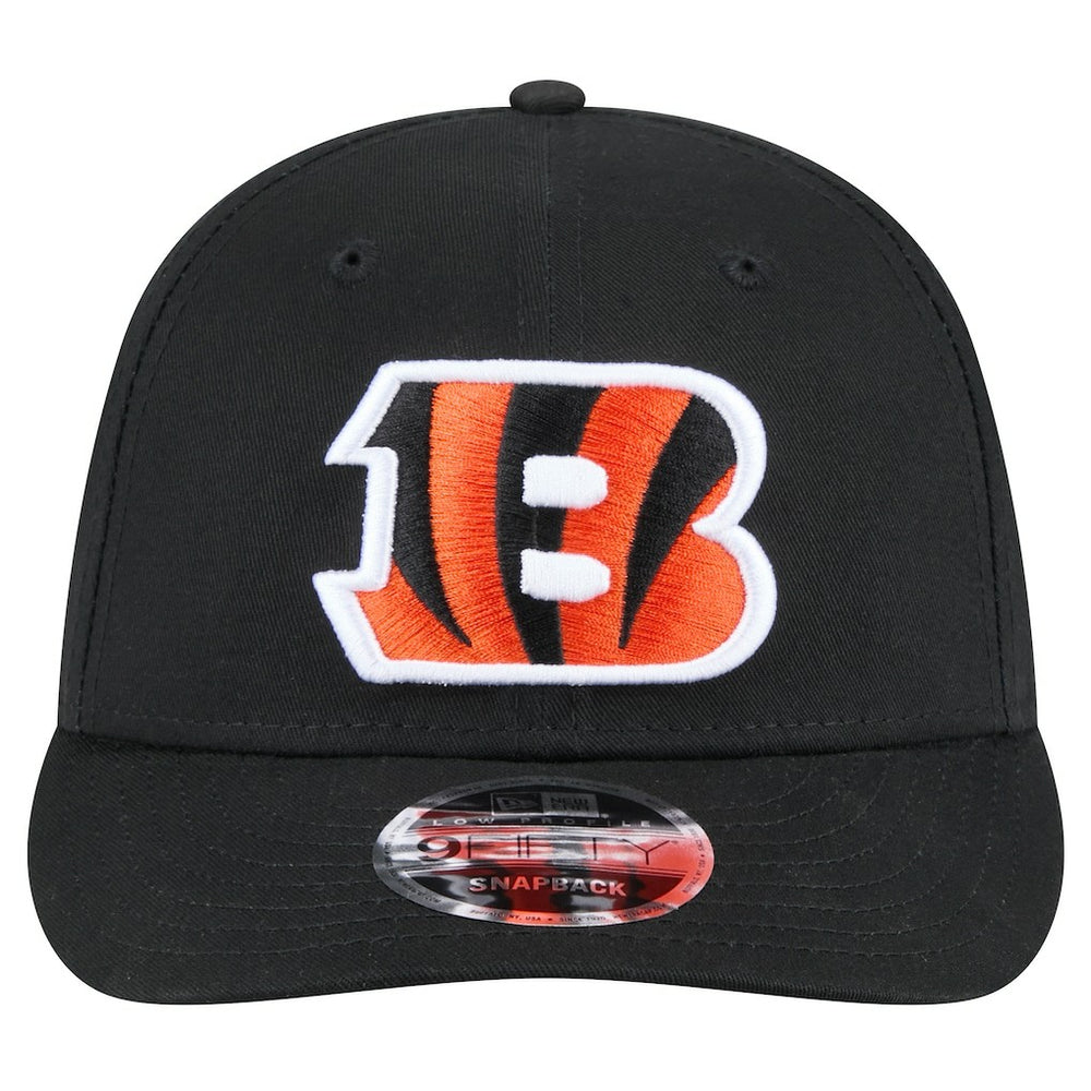 Cincinnati Bengals New Era Main Low Profile 9FIFTY Snapback Hat - Black Hats