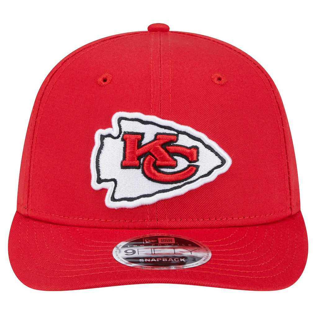 Kansas City Chiefs New Era Main Low Profile 9FIFTY Snapback Hat - Red Hats