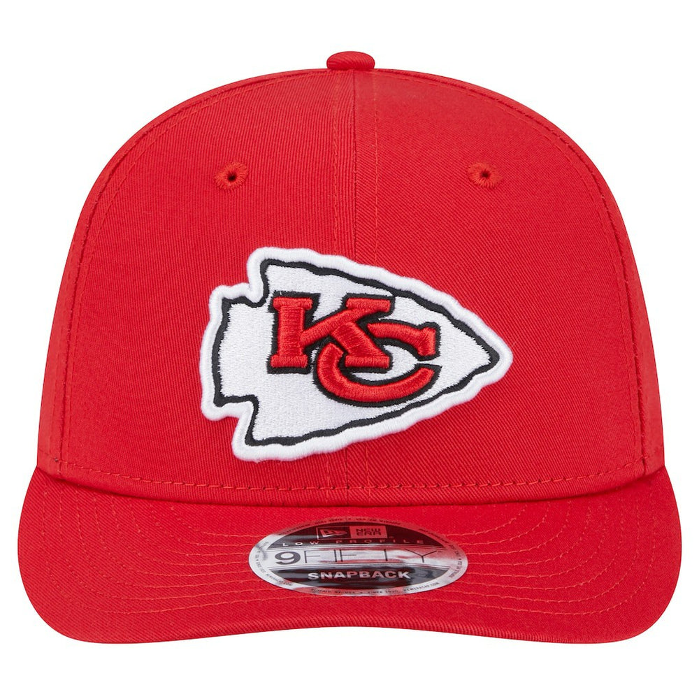 Kansas City Chiefs New Era Main Low Profile 9FIFTY Snapback Hat - Red Hats