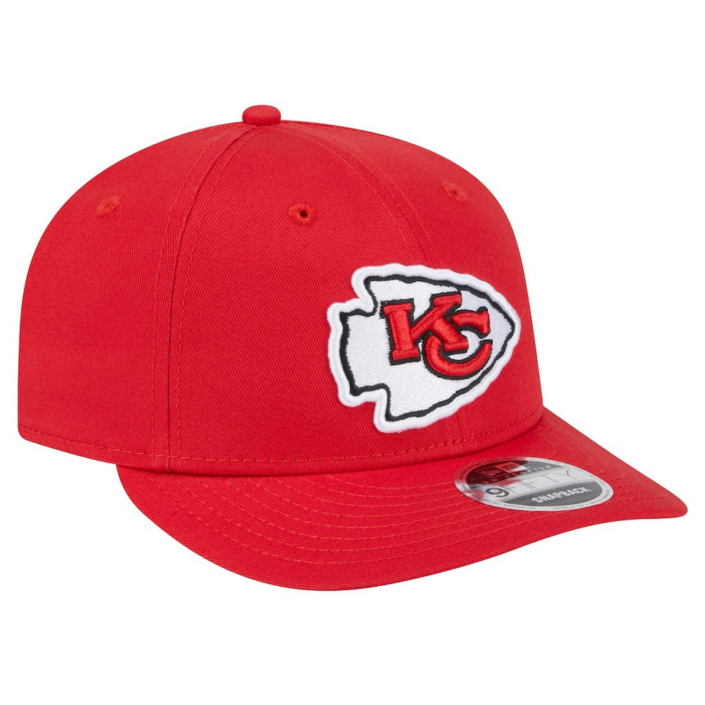 Kansas City Chiefs New Era Main Low Profile 9FIFTY Snapback Hat - Red Hats
