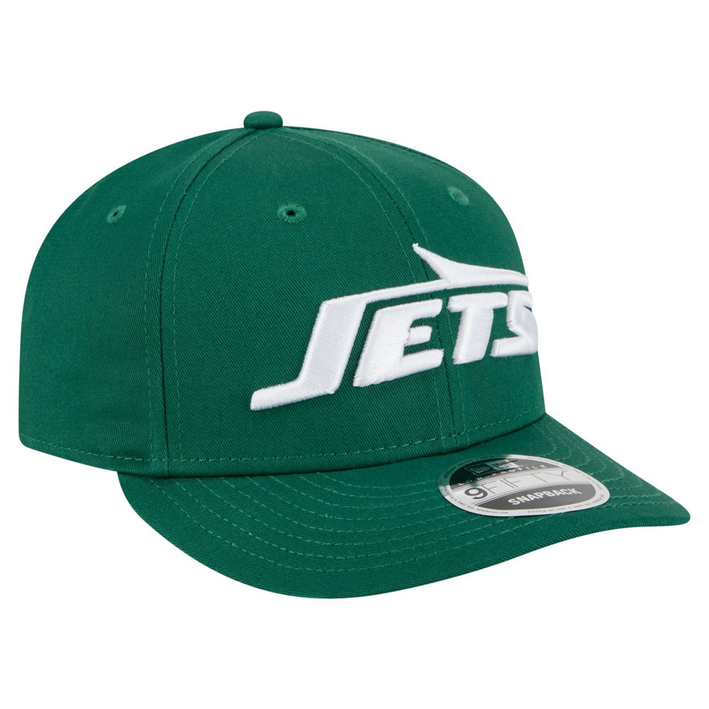 New York Jets New Era Main Low Profile 9FIFTY Snapback Hat - Green Hats