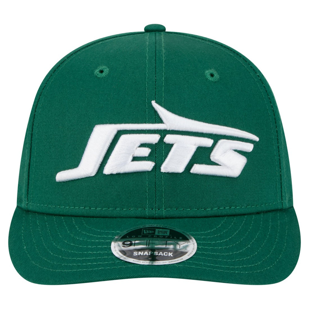 New York Jets New Era Main Low Profile 9FIFTY Snapback Hat - Green Hats