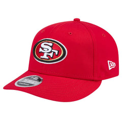 San Francisco 49ers New Era Main Low Profile 9FIFTY Snapback Hat - Scarlet Hats