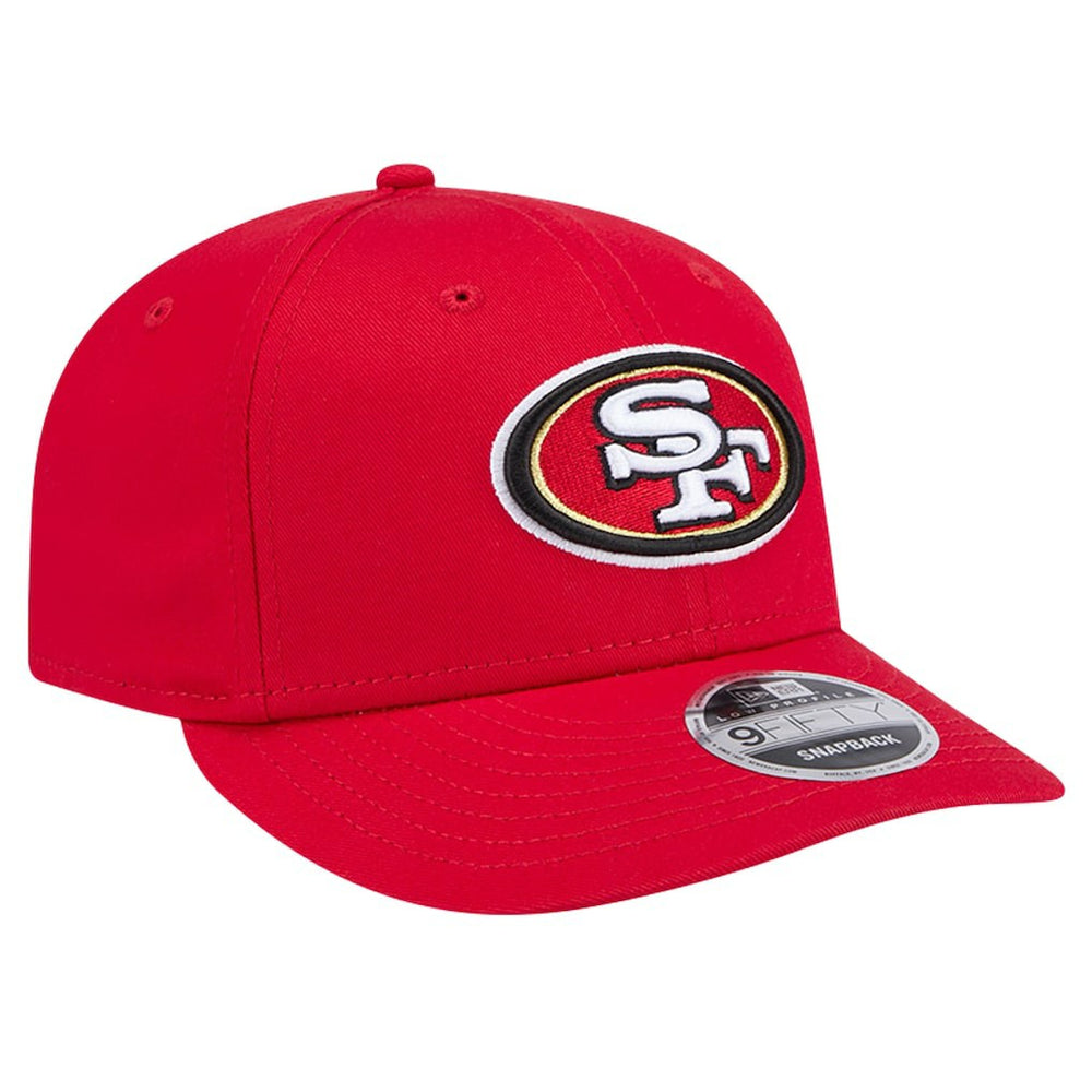 San Francisco 49ers New Era Main Low Profile 9FIFTY Snapback Hat - Scarlet Hats