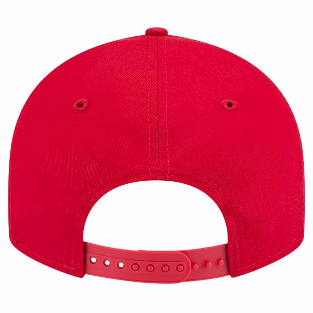San Francisco 49ers New Era Main Low Profile 9FIFTY Snapback Hat - Scarlet Hats