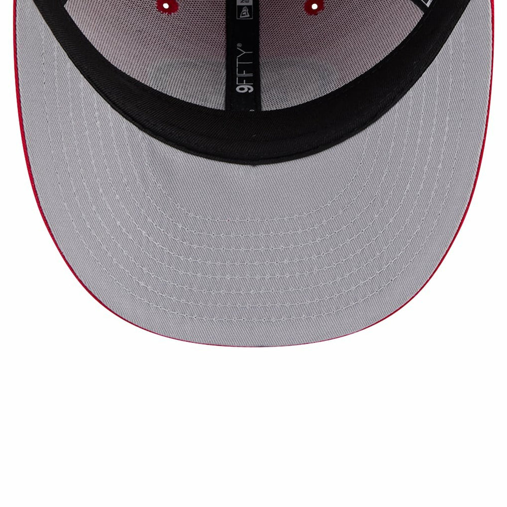 San Francisco 49ers New Era Main Low Profile 9FIFTY Snapback Hat - Scarlet Hats